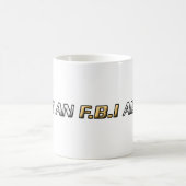 Ich bin ein FBI-Agent Kaffeetasse (Mittel)