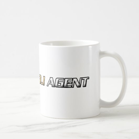 Ich bin ein FBI-Agent Kaffeetasse (Rechts)