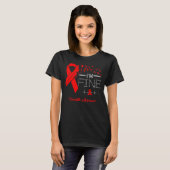 Ich bin ein feines Vasculitis-Bewusstsein T-Shirt (Vorne ganz)