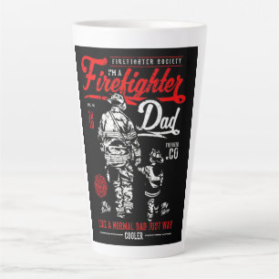 Ich bin ein Feuerwehrmann-Vater Milchtasse