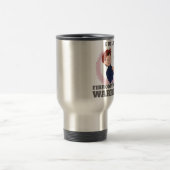 Ich bin ein Fibromyalgie-Krieger-FM-Geschenk Reisebecher (Mittel)