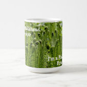 Ich bin ein Fiddlehead Forager Kaffeetasse (Mittel)