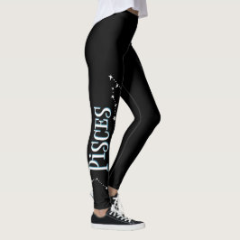 Ich bin ein Fisch-Mädchen. Trendy Pisces Zodiac Si Leggings
