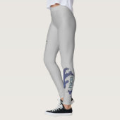Ich bin ein Fisch-Mädchen. Trendy Pisces Zodiac Si Leggings (Links)