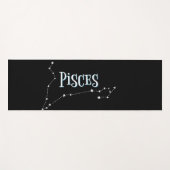Ich bin ein Fisch-Mädchen. Trendy Pisces Zodiac Si Yogamatte (Vorderseite (Horizontal))