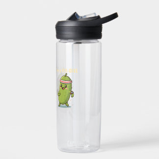 Ich bin ein Fit-Dill! Lustiges Fitness-Dill-Witz-D Trinkflasche