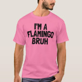 Ich bin ein Flamingo Bruh Funny Halloween Boys Fla T-Shirt (Vorderseite)