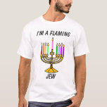 Ich bin ein Flammen, Jude T-Shirt<br><div class="desc"></div>