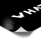 Ich bin ein Fleischballaddict Poster (Ecke)