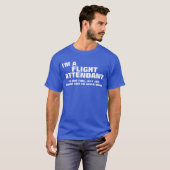 Ich bin ein Flug verbunden mit rette Zeit T-Shirt (Vorne ganz)