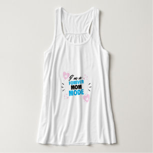 ICH BIN EIN Forever Mom Mode Adoptiv-Mutter T-Shir Tank Top