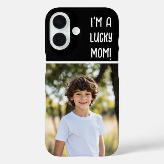 Ich bin ein Foto der glücklichen Mama Case-Mate iPhone Hülle (Rückseite)