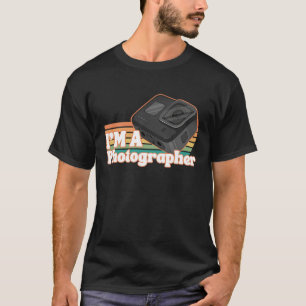 Ich bin ein Fotograf, Vintage-Farbfotograf T-Shirt