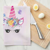 Ich bin ein Freakin' Magical Unicorn Funny Geschirrtuch (Viertel Falte)