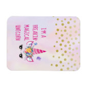 Ich bin ein Freakin' Magical Unicorn Funny Magnet (Horizontal)