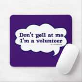 Ich bin ein freudvoller, freudvoller Slogan-Spaß Mousepad (Mit Mouse)