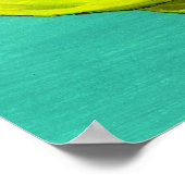 Ich bin ein Freund der Banane Poster (Ecke)