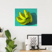 Ich bin ein Freund der Banane Poster (Heimbüro)
