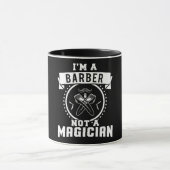 Ich bin ein Friseur, kein Magier Tasse (Zentrum)