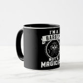 Ich bin ein Friseur, kein Magier Tasse (Vorderseite Links)