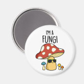Ich bin ein Fungi-Pilzpuppen Magnet (Vorderseite/Rückseite)