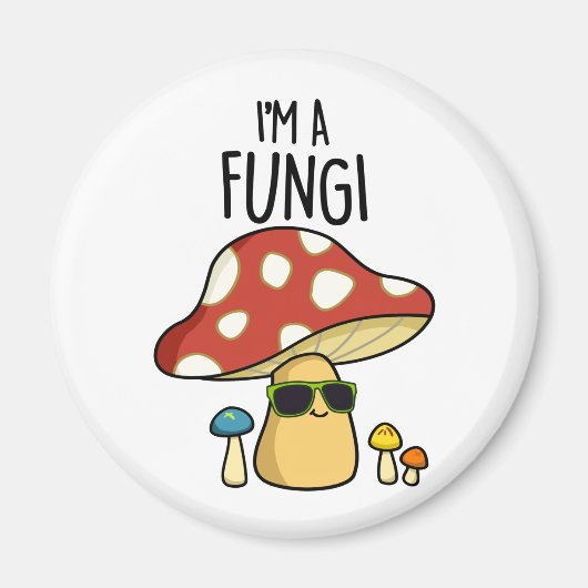 Ich bin ein Fungi-Pilzpuppen Magnet (Vorne)