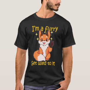 Ich bin ein Furry verwenden, um es wütend T-Shirt