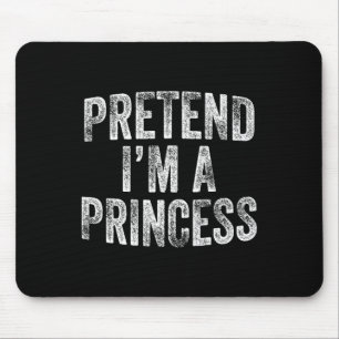 Ich bin ein fürstlich-kostümliches Halloween-Party Mousepad