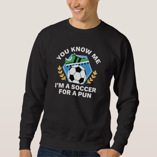 Ich bin ein Fußball für eine Pause Sweatshirt (Vorderseite)