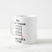 Ich bin ein Gabelstaplerbetreiber und finde immer Kaffeetasse (Vorderseite Links)
