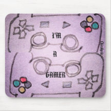 ICH BIN EIN GAMER MOUSEPAD