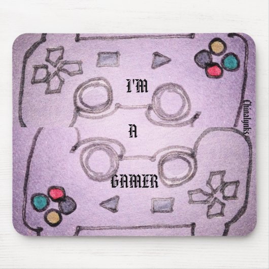 ICH BIN EIN GAMER MOUSEPAD (Vorne)