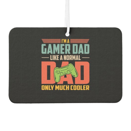 Ich bin ein Gamer-Vater Autolufterfrischer (Vorderseite)