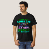 Ich bin ein Gamer-Vater wie ein normaler Vater nur T-Shirt (Vorne ganz)
