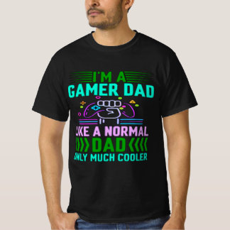 Ich bin ein Gamer-Vater wie ein normaler Vater nur T-Shirt
