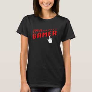 Ich bin ein Gamer Video Game Player Nerd Geek PC C T-Shirt