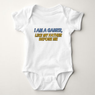Ich bin ein Gamer, wie mein Vater vor mir Baby Strampler