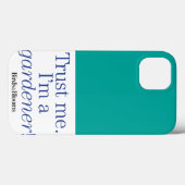 Ich bin ein Gärtner Case-Mate iPhone Hülle (Rückseite (Horizontal))