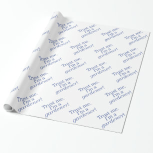 Ich bin ein Gärtner Geschenkpapier