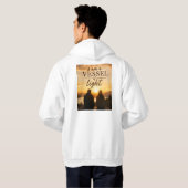 Ich bin ein Gefäß des Lichts Hoodie (Schwarz voll)