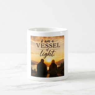 Ich bin ein Gefäß des Lichts Kaffeetasse