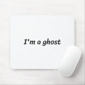 Ich bin ein Geist-Funny-White-Lie-Party Mousepad (Mit Mouse)