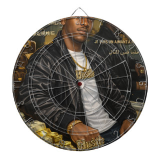 ICH BIN EIN GELDMAGNET-DARTBRETT DARTSCHEIBE