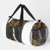 ICH BIN EIN GELDMAGNET DUFFEL-TASCHEN DUFFLE BAG (Rechte Ecke)
