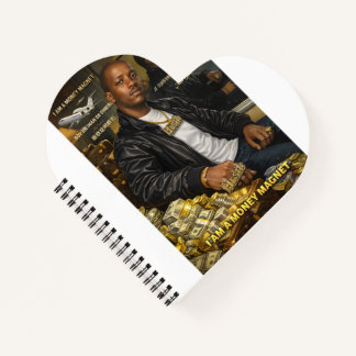 ICH BIN EIN GELDMAGNET-NOTIZBUCH NOTIZBLOCK