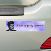 Ich bin ein Geleekrapfen Autoaufkleber (Auf Auto)