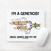 Ich bin ein Genetiker Ergo Gene sind meine Meme (D Mousepad (Mit Mouse)