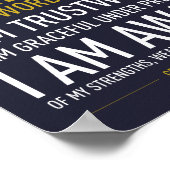 Ich bin ein Gentleman Manifesto (18x23 Zoll) Poste Poster (Ecke)