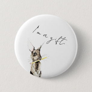 Ich bin ein Geschenk Button