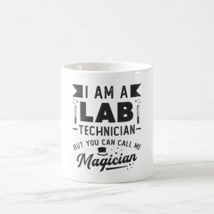 Ich bin ein Geschenk des Labrador-Technikers für N Kaffeetasse